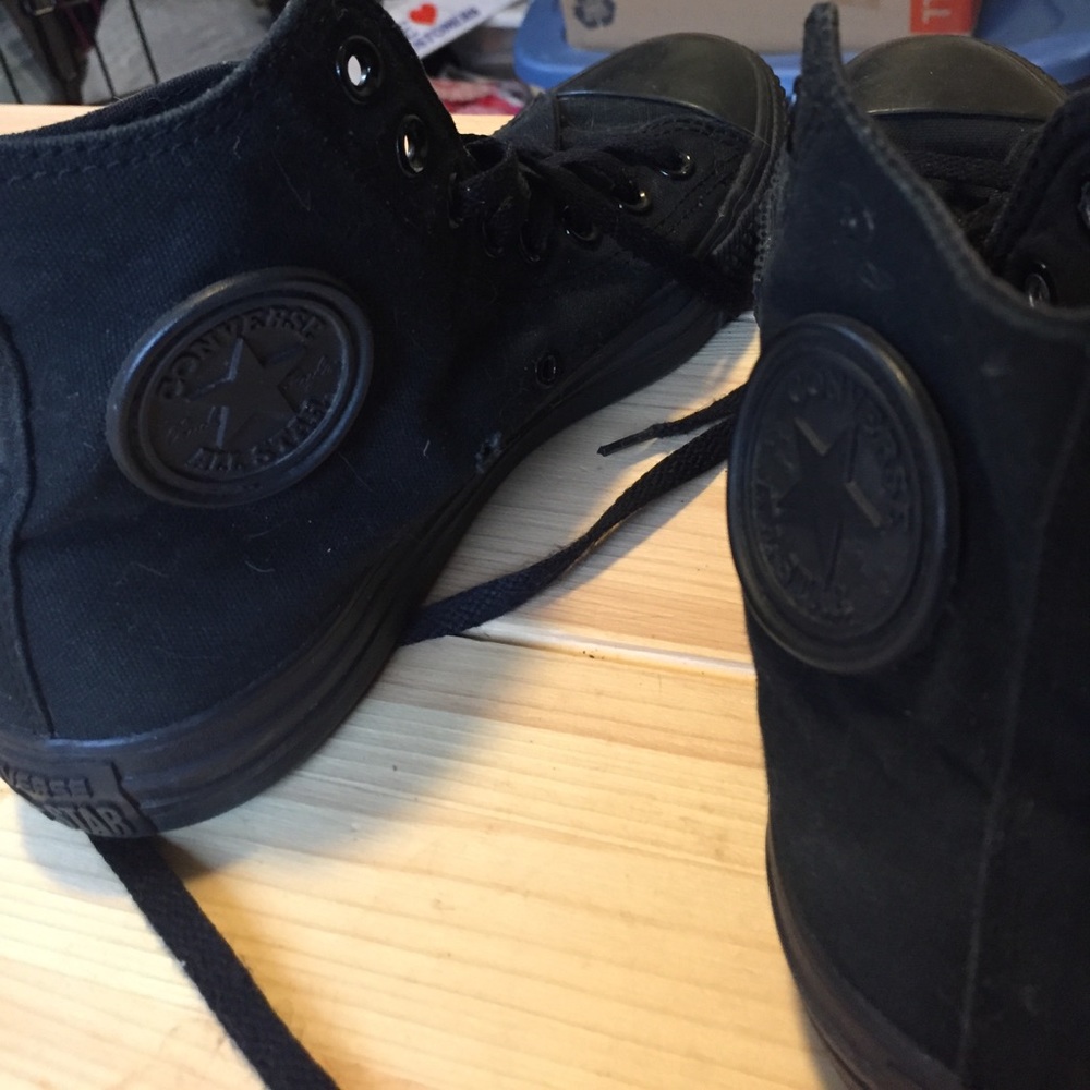 Converse high top black